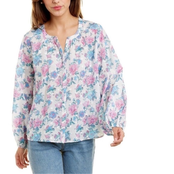 LoveShackFancy Renate Blouse - Picture 1 of 5